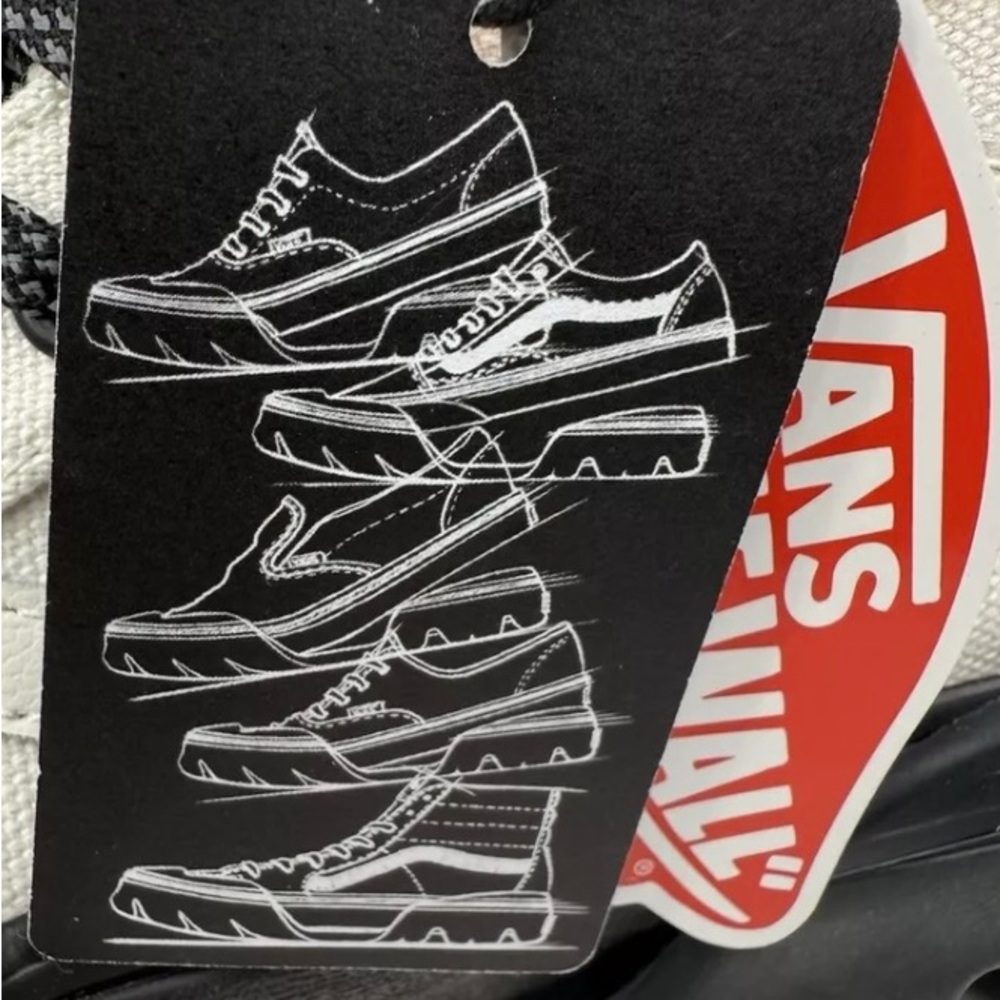 Vans Women’s Swap It Modular White & Gray Camo Soles Size 3.5-4 (Extra Soles)
